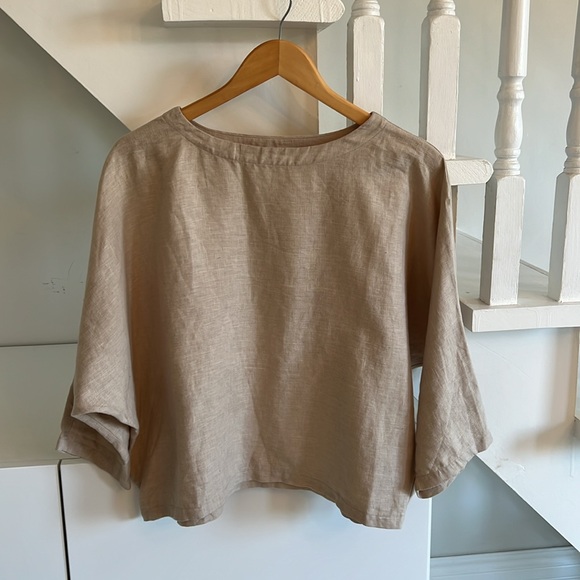 Suzi Kondi Hera Linen Bloomers + The Saria Linen Top Set - Picture 3 of 6